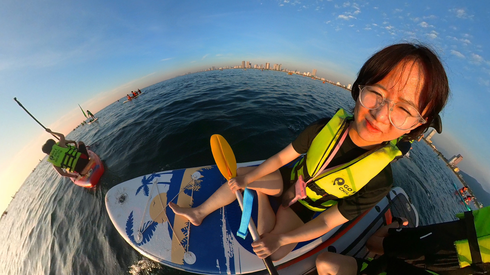 Stand up paddle boarding